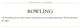 Illustration for article titled A Tumblr Reveals the Starbucks Orders of Your Favorite Literary Figures